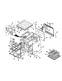 Body Section parts for Kenmore Range 850.4247320 (8504247320, 850 4247320) from AppliancePartsPros.com