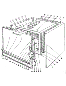 Lower Oven Section parts for Kenmore Range 101.9136580 (1019136580, 101 9136580) from AppliancePartsPros.com