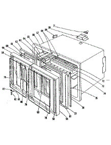 Oven Section parts for Kenmore Range 101.9126601 (1019126601, 101 9126601) from AppliancePartsPros.com