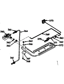 Upper Oven Burner Section parts for Kenmore Range 103.7717320 (1037717320, 103 7717320) from AppliancePartsPros.com