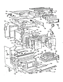 Body Section parts for Kenmore Range 103.792634 (103792634, 103 792634) from AppliancePartsPros.com