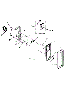 Oven Control Panel parts for Kenmore Range 911.7838610 (9117838610, 911 7838610) from AppliancePartsPros.com