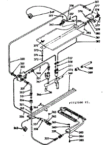Upper & Lower Oven Burner Section parts for Kenmore Range 103.7737140 (1037737140, 103 7737140) from AppliancePartsPros.com