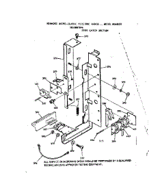 Door Catch Section parts for Kenmore Range 103.9887915 (1039887915, 103 9887915) from AppliancePartsPros.com