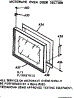 Microwave Oven Door Section