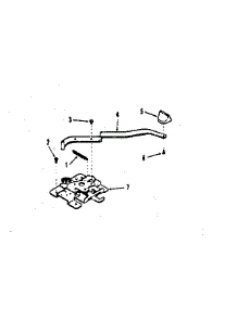 Oven Door Lock Section parts for Kenmore Range 278.4418791 (2784418791, 278 4418791) from AppliancePartsPros.com