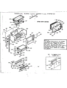 Upper Body Section parts for Kenmore Range 103.9867344 (1039867344, 103 9867344) from AppliancePartsPros.com