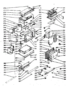 Upper Body Section parts for Kenmore Range 103.9856940 (1039856940, 103 9856940) from AppliancePartsPros.com