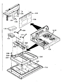 Rangetop parts for Kenmore Range 118.9387140 (1189387140, 118 9387140) from AppliancePartsPros.com