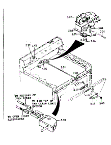 Door Latch System parts for Kenmore Range 118.9387140 (1189387140, 118 9387140) from AppliancePartsPros.com