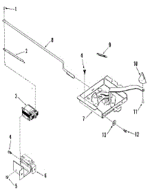 Power Lock Section parts for Kenmore Range 911.9388610 (9119388610, 911 9388610) from AppliancePartsPros.com