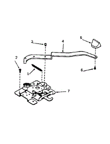 Oven Door Lock Section parts for Kenmore Range 278.4298493 (2784298493, 278 4298493) from AppliancePartsPros.com