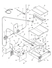 Broiler And Oven Burner Section parts for Kenmore Range 911.7398910 (9117398910, 911 7398910) from AppliancePartsPros.com