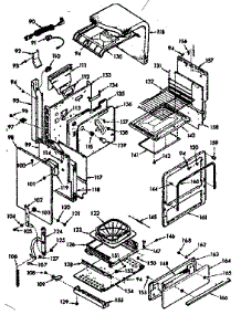 Body Section parts for Kenmore Range 103.7187212 (1037187212, 103 7187212) from AppliancePartsPros.com