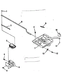 Power Lock Section parts for Kenmore Range 911.9378411 (9119378411, 911 9378411) from AppliancePartsPros.com