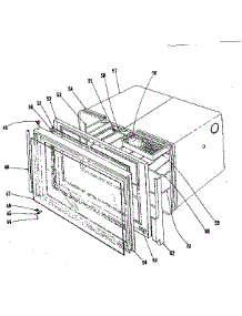 Oven Section parts for Kenmore Range 101.9026641 (1019026641, 101 9026641) from AppliancePartsPros.com
