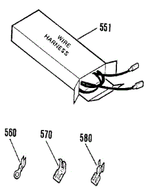 Wire Harness And Components parts for Kenmore Range 911.3378896 (9113378896, 911 3378896) from AppliancePartsPros.com