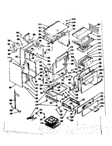 Body Section parts for Kenmore Range 103.7406740 (1037406740, 103 7406740) from AppliancePartsPros.com