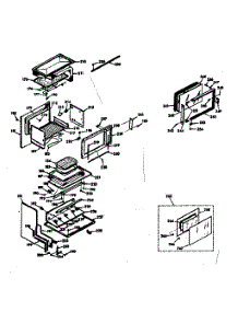 Upper Body Section parts for Kenmore Range 103.9767320 (1039767320, 103 9767320) from AppliancePartsPros.com