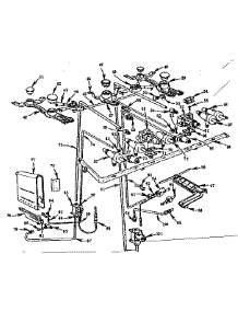 Burner Section parts for Kenmore Range 103.646610 (103646610, 103 646610) from AppliancePartsPros.com