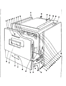 Body Section parts for Kenmore Range 101.9376400 (1019376400, 101 9376400) from AppliancePartsPros.com