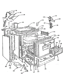 Body Section parts for Kenmore Range 103.7486211 (1037486211, 103 7486211) from AppliancePartsPros.com