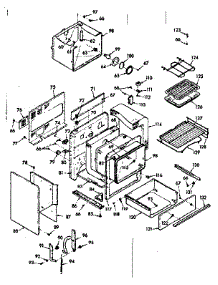Body Section parts for Kenmore Range 103.9357310 (1039357310, 103 9357310) from AppliancePartsPros.com