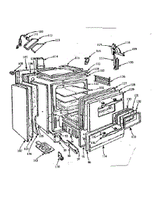 Body Section parts for Kenmore Range 103.730622 (103730622, 103 730622) from AppliancePartsPros.com