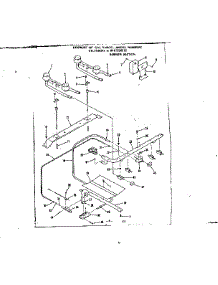 Burner Section parts for Kenmore Range 911.7238312 (9117238312, 911 7238312) from AppliancePartsPros.com