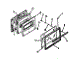 Oven Door Section 911.6148811, 911.6168811