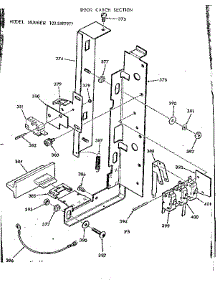 Door Catch Section parts for Kenmore Range 103.9887912 (1039887912, 103 9887912) from AppliancePartsPros.com