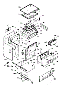 Body Section parts for Kenmore Range 911.6387343 (9116387343, 911 6387343) from AppliancePartsPros.com
