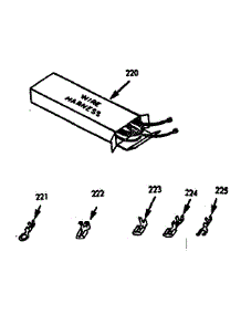 Wire Harness And Components parts for Kenmore Range 103.9147212 (1039147212, 103 9147212) from AppliancePartsPros.com