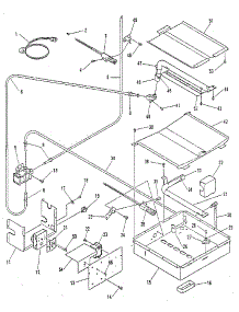Broiler And Oven Burner Section parts for Kenmore Range 911.7318811 (9117318811, 911 7318811) from AppliancePartsPros.com