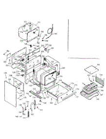 Body Section parts for Kenmore Range 103.9187160 (1039187160, 103 9187160) from AppliancePartsPros.com