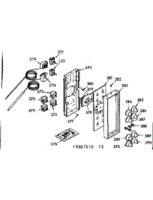Control Panel Section parts for Kenmore Range 103.9887540 (1039887540, 103 9887540) from AppliancePartsPros.com