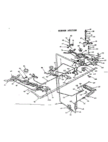 Burner Section parts for Kenmore Range 103.247920 (103247920, 103 247920) from AppliancePartsPros.com
