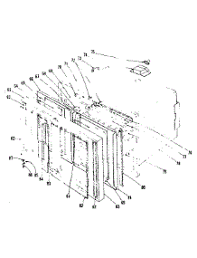 Upper Oven Section parts for Kenmore Range 101.9136600 (1019136600, 101 9136600) from AppliancePartsPros.com