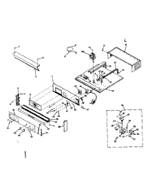 Control Section parts for Kenmore Range 850.4247361 (8504247361, 850 4247361) from AppliancePartsPros.com