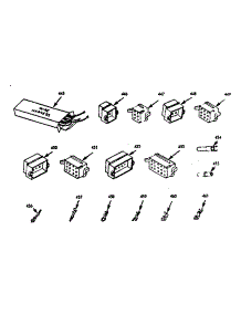 Wire Harnesses & Components parts for Kenmore Range 103.9946860 (1039946860, 103 9946860) from AppliancePartsPros.com
