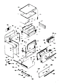 Body Section parts for Kenmore Range 911.6257440 (9116257440, 911 6257440) from AppliancePartsPros.com