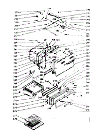 Oven & Broiler Doors & Locking System parts for Kenmore Range 103.7416840 (1037416840, 103 7416840) from AppliancePartsPros.com