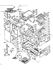 Body Section parts for Kenmore Range 103.7426701 (1037426701, 103 7426701) from AppliancePartsPros.com