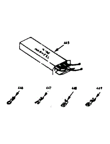 Wire Harness And Components parts for Kenmore Range 103.9867323 (1039867323, 103 9867323) from AppliancePartsPros.com