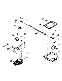 Power Lock Section parts for Kenmore Range 103.9867323 (1039867323, 103 9867323) from AppliancePartsPros.com
