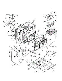 Body parts for Kenmore Range 103.6348412 (1036348412, 103 6348412) from AppliancePartsPros.com