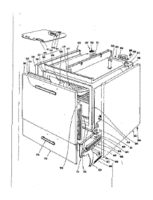 Body Section parts for Kenmore Range 101.912590 (101912590, 101 912590) from AppliancePartsPros.com