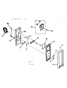 Oven Control Panel parts for Kenmore Range 911.7838512 (9117838512, 911 7838512) from AppliancePartsPros.com
