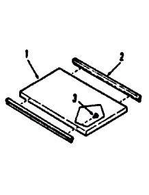 Optional Griddle / Grill Cover Module Kit 4998510 parts for Kenmore Range 911.4688812 (9114688812, 911 4688812) from AppliancePartsPros.com