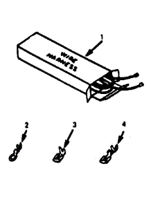 Wire Harnesses And Components parts for Kenmore Range 911.9388810 (9119388810, 911 9388810) from AppliancePartsPros.com